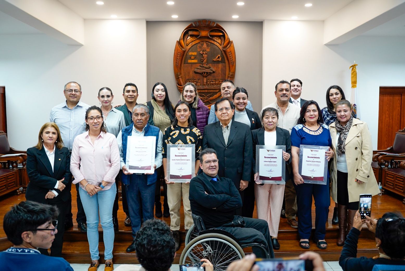 RECONOCE H. AYUNTAMIENTO A INTEGRANTES DEL SALÓN DE LA FAMA DEL DEPORTE CELAYENSE 2024.