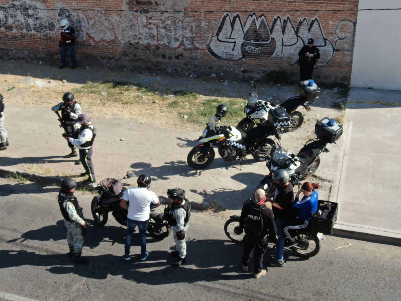 REALIZAN DISPOSITIVO “SEGURIDAD EN MOTOCICLETAS, UNA TAREA DE TODAS Y TODOS”.