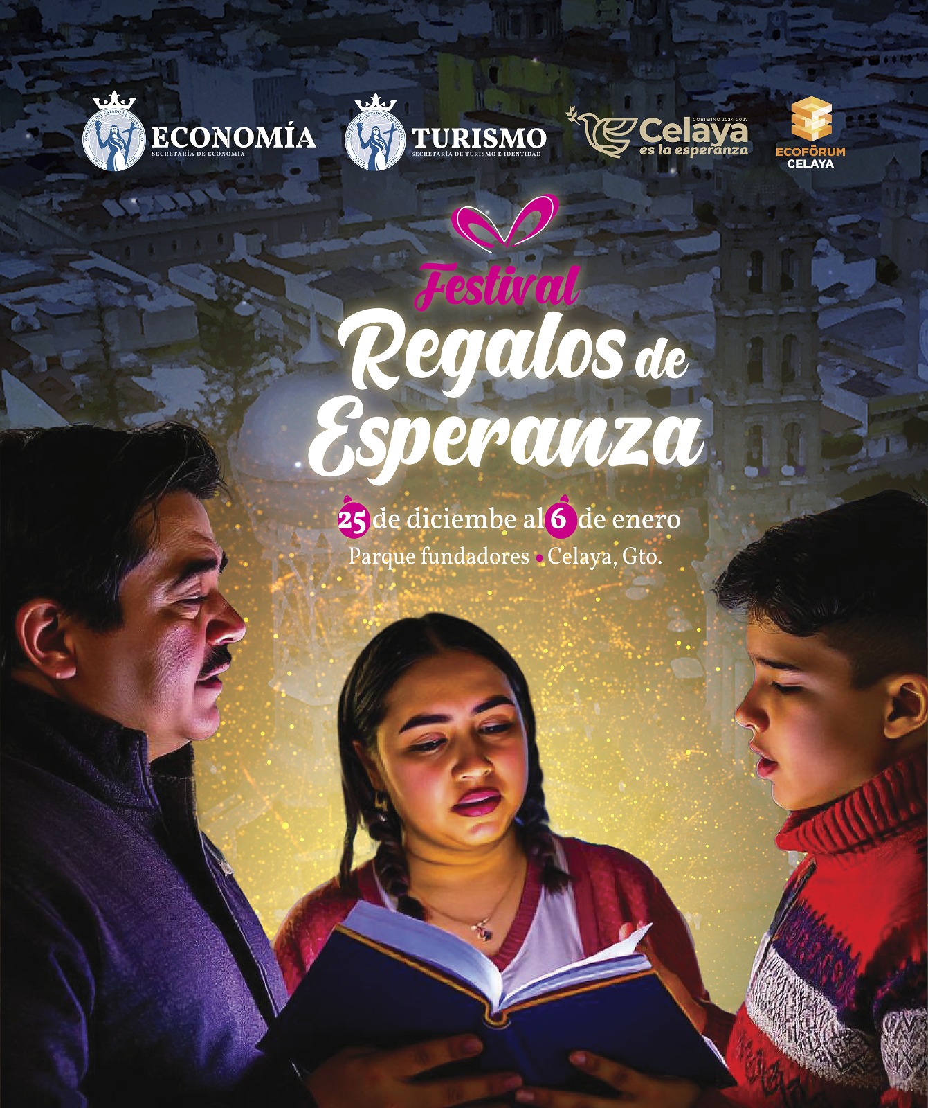 CELAYA SE LLENARÁ DE LUCES Y AMBIENTE NAVIDEÑO CON EL FESTIVAL “REGALOS DE ESPERANZA”